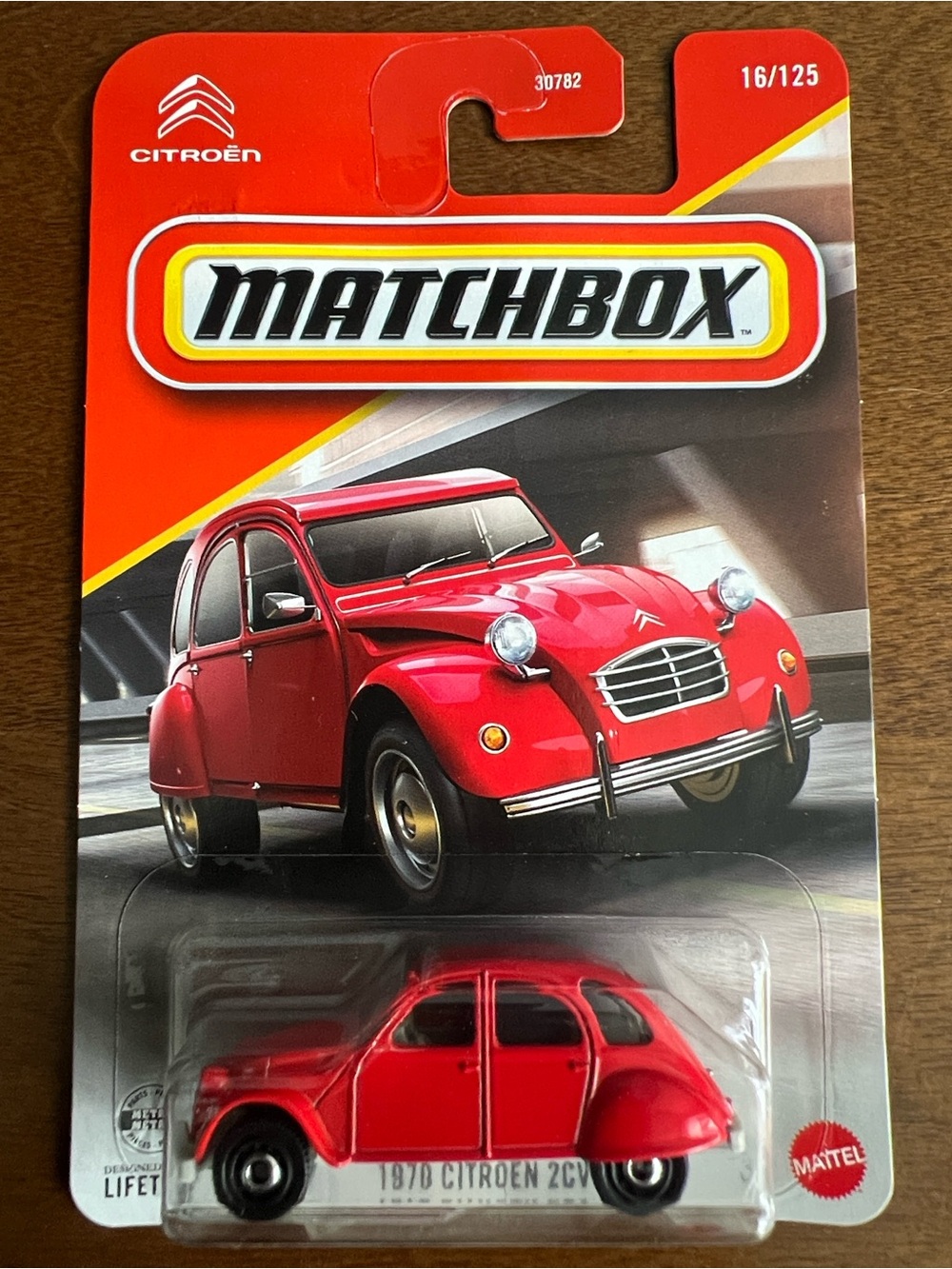 Matchbox 1970 Citroën 2CV - Red